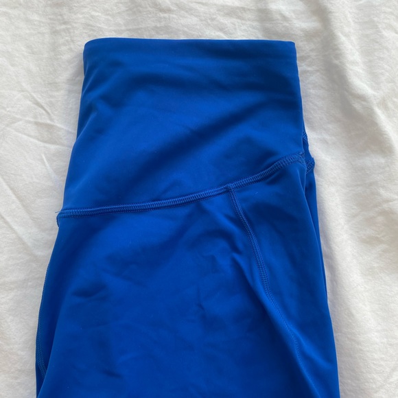 Blue Lululemon Leggings | Base Pace High Rise Tight - Picture 8 of 8